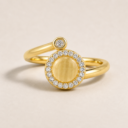 Bague Anti-Stress rotative ajustable I Nelia
