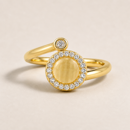 Bague Anti-Stress rotative ajustable I Nelia